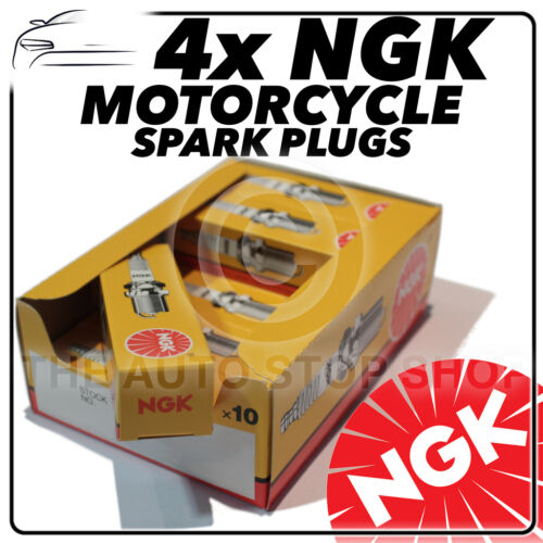 4x NGK Spark Plugs for KAWASAKI 750cc ZX750 L3 (ZXR750) 94->96 No.6263 - Bild 1 von 1