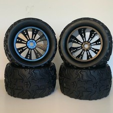4pcs Truck Tires 170mm Hex 17mm Pre-mounted 3699 4pcs Truck Tires 170mm Hex 17mm Pre-mounted 3699