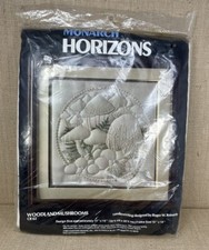 1983 Monarch Horizons Candle wicking Kit Woodland Mushrooms New In Package