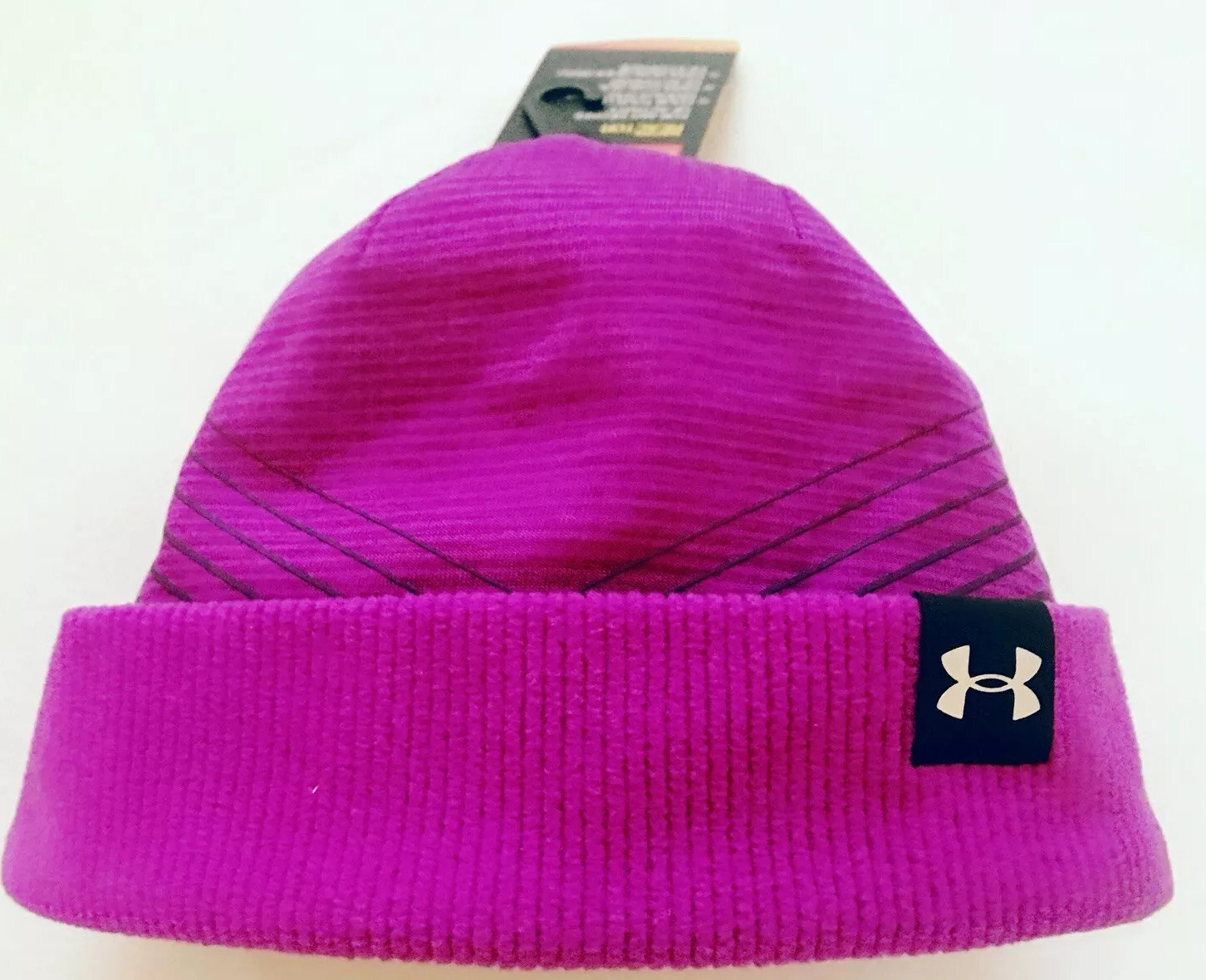 Under Armour Accessories | Under Armour ColdGear Girls Beanie | Color: Purple | Size: Osg | Emthack76's Closet