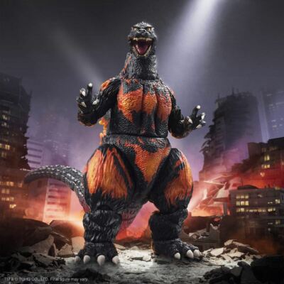 GODZILLA - Toho Ultimates - Burning Godzilla 1995 Action Figure Super7