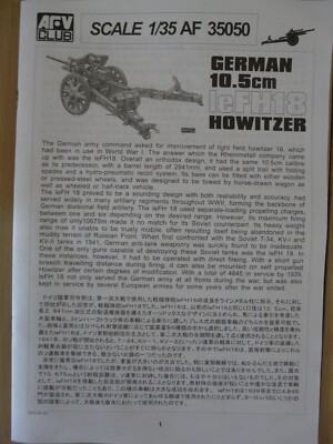 Maquette AFV Club 35191 105mm Howitzer M101A1 on Carriage M2A2 1/35 - Modélisme
