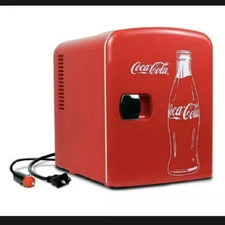 Vintage Coca-Cola Personal 6 Can Mini Fridge/Warmer - Home & Car BRAND NIB KWC-4