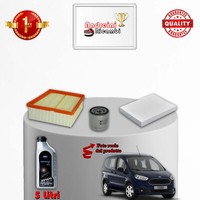 Set Service 3 Filter Und ÖL Ford Tourneo Kurier 1.0 74KW 101CV Von 2014->