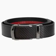 Nexbelt Bond Carbon Black EDC Belt 1.375" Wide, Buckle Closure, Leather #PCS5772