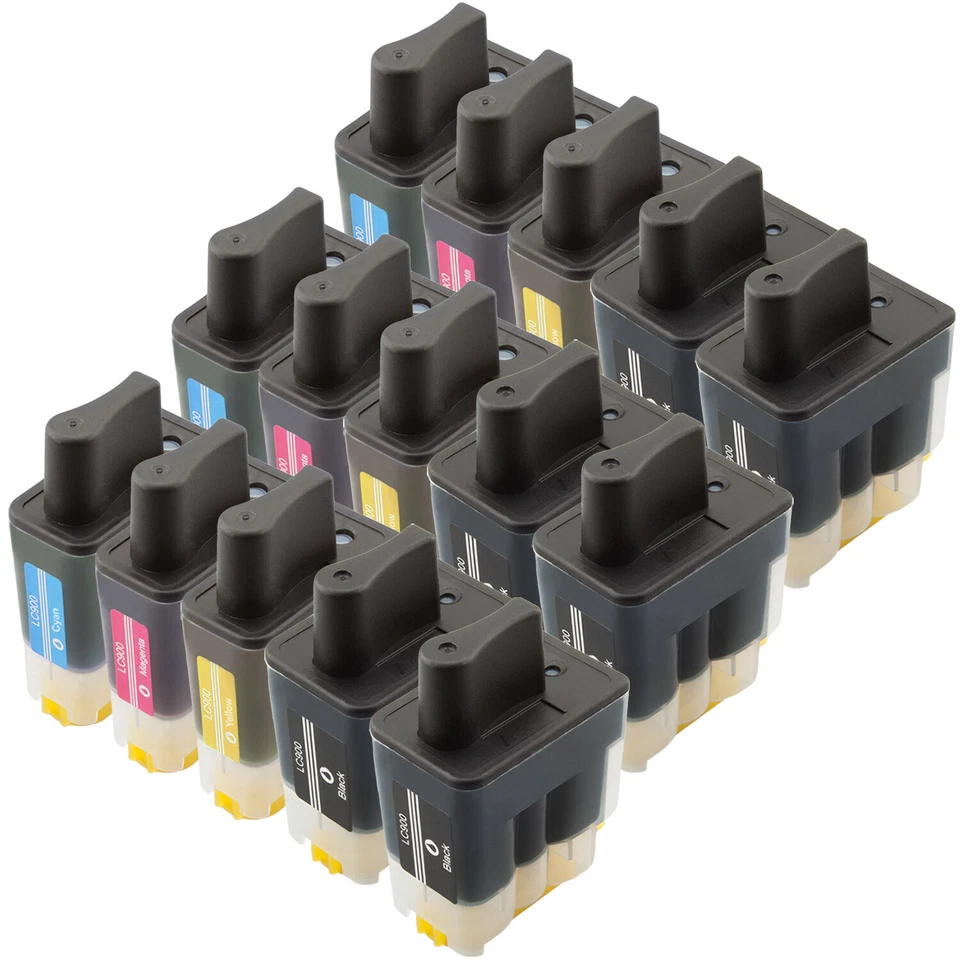 15 Patronen XL für Brother LC-900 DCP-105 C DCP-110 C DCP-115 C DCP-116 C - Bild 2 von 2