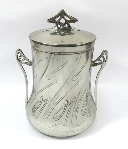 C. Kurz & Company Niederlande Jugendstil Bowle Keksdose A-2 - Picture 2 of 13