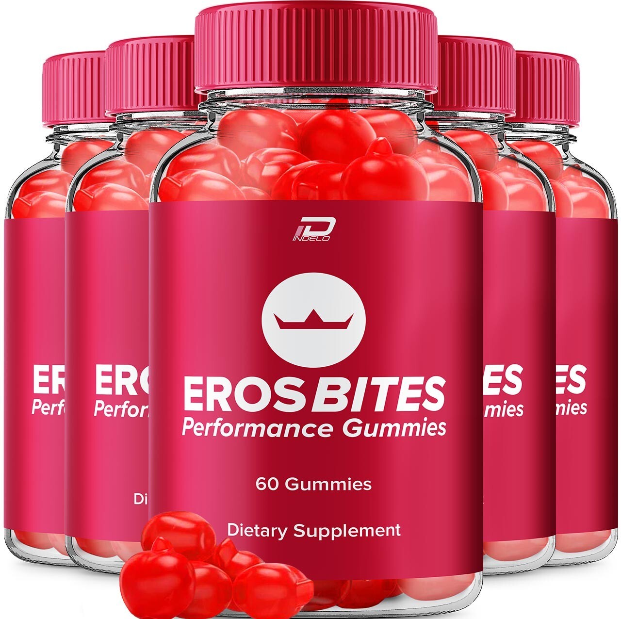 (5Pack) Eros Bites Gummies for Men – Erosbites Male Gummy All-Natural Reviews