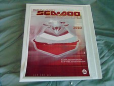 2002 Polaris Sea-Doo Ski GTI GTX RX XP LRV DI jetski Repair Service Manual