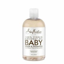 100 Virgin Coconut Oil Baby Wash  Shampoo 13 Oz By Shea Moisture