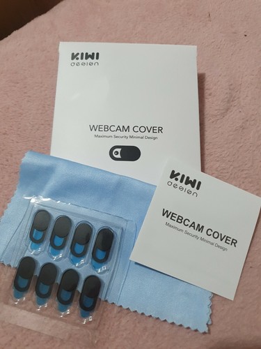 Webcam Cover 3 PACK Thin Camera Slider for Iphone Laptop Mobile Tablet 8 PC. - 第 6/6 張圖片