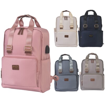 Wasserdichter USB Laptop Rucksack Herren Damen Diebstahlsicherung Reise Schulrucksack Tasche