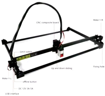 NEJE Master 2/2s Max 30 W Laser, Engraver Laser Cutter | eBay