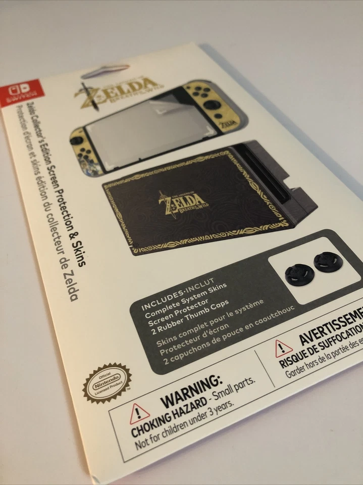 Nintendo Switch Zelda Collector's Edition Screen Protection & Skins - Brand New - Image 3 of 3