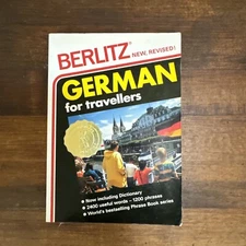 Phrase Bk.: German Phrase Book by Berlitz Editors (1989, Trade Paperback)
