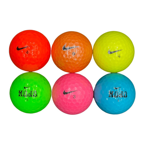 Nike Color Mix AAA 36 Used Golf Balls 3A