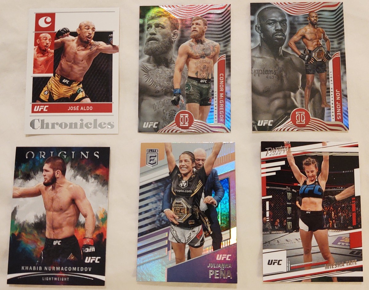 2022 Panini Chronicles UFC 20-card lot Nurmagomedov, McGregor, Jones, Pena,  Tate