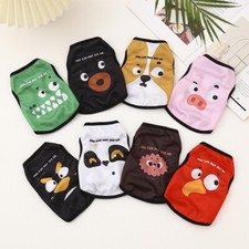 Pet Dog Clothes T Shirt Thin Vest Clothing Puppy Cat Cute Costume Apparel .