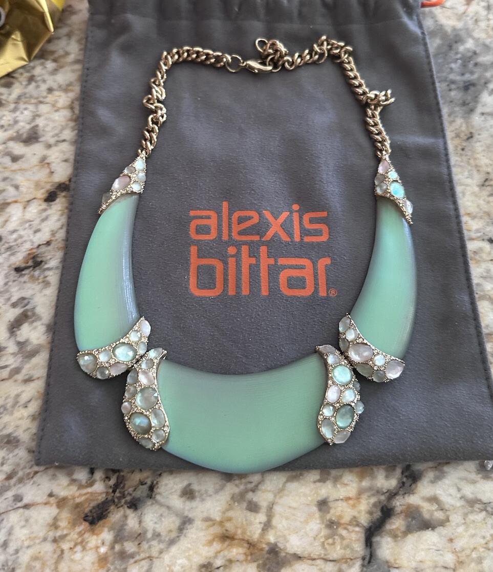 Alexis Bittar Asterales Gold CZ All Around Necklace | Neiman  Alexis Bittar Necklace display picture 1
