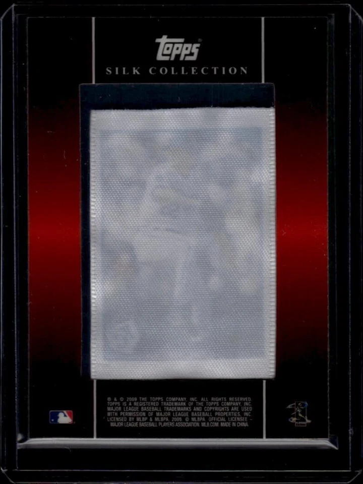 2009 Topps Silk Collection #S98 Gil Meche 3/50 Kansas City Royals Baseball Card - Image 2 of 2