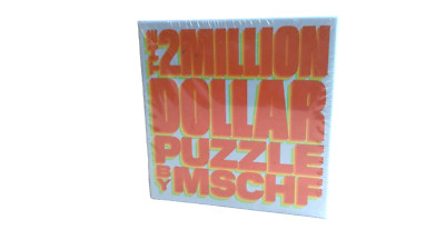 NEW 2 Million Dollar Sealed Brain Teaser Complicated 500 Piece Jigsaw Puzzle