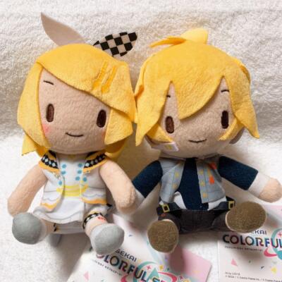 Project Sekai Ren Rin Kagamine Plush Doll Fluffy Virtual Singer