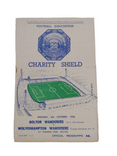 1958 Bolton Wanderers v Wolverhampton Wanderers 6th October Charity Shield