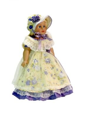 Lavender Floral Tee Shirt Dress for 18 inch Doll 