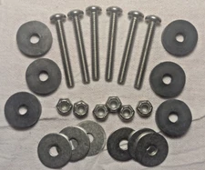 Minn Kota OEM Trolling Mtr SS Hardware - Motor bracket to deck kit 1/4"-20 X 2"