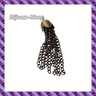 10 Pompons Kette