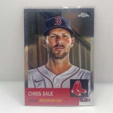 2022 Topps Chrome Platinum Baseball Chris Sale Base #443 Boston Red Sox