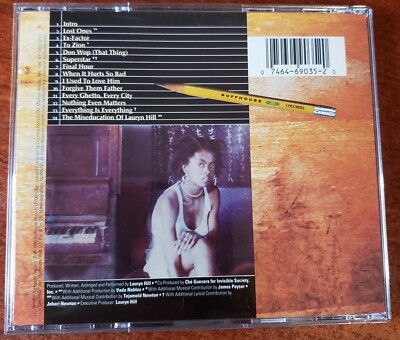 The Miseducation of Lauryn Hill by Hill, Lauryn (CD, 1998)NO