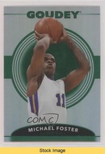 2022 Goodwin Champions Goudey Platinum Rainbow Green Michael Foster Jr READ 0sd7