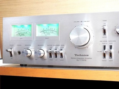 TECHNICS SU-7700II Stereo Premain Amplifier 100V Silver Working