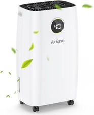 AirEase 12L Dehumidifier with 2.5L Tank – Home Damp, Condensation & Laundry