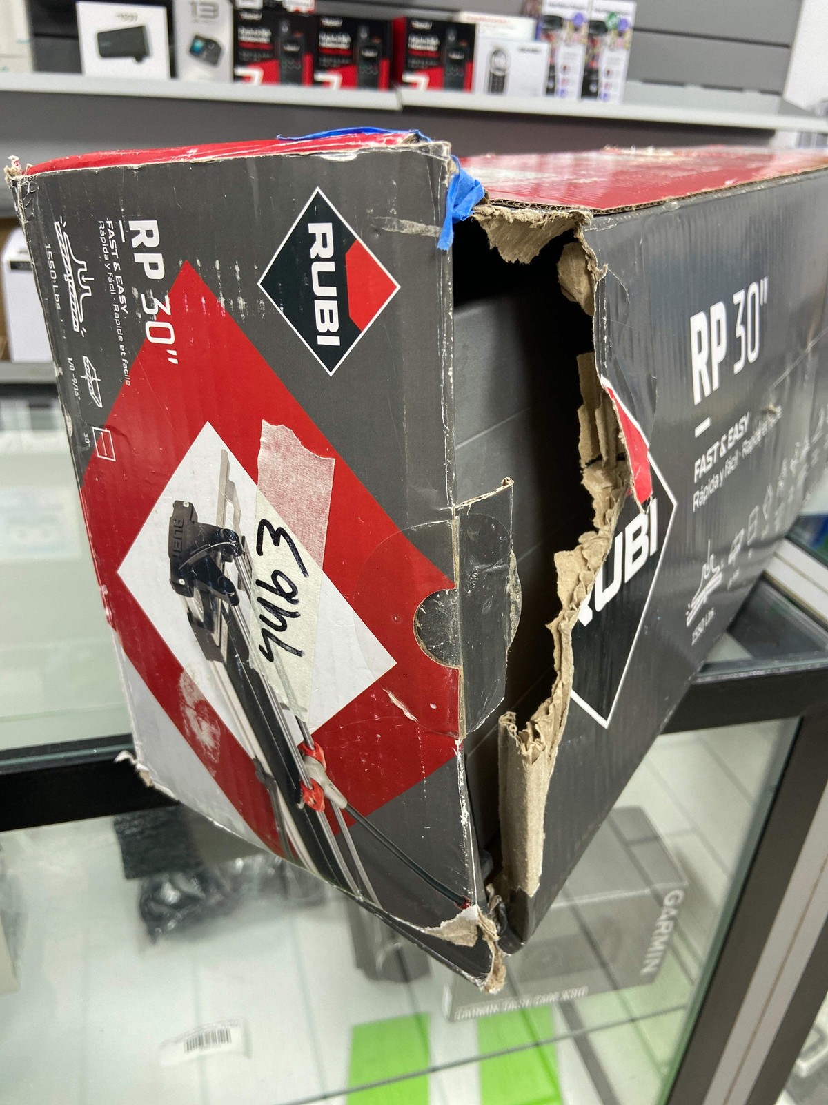 New Open Box Rubi Tile Cutter Fast & Easy Speed Plus Aluminum Steel Tile Cutter