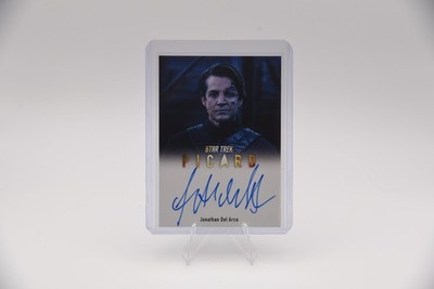 2021 Star Trek Picard Season 1 Jonathan Del Arco as Hugh Autograph A5