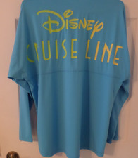 NEW~DISNEY CRUISE LINE BLUE SPIRIT JERSEY RAS...
