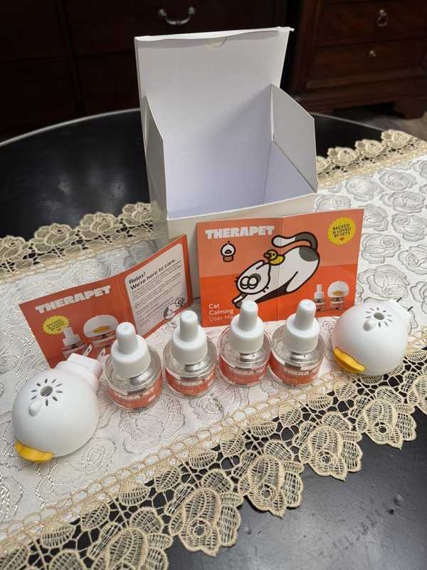 TherapetMD Cat Calming Diffuser Refill Kit 2-Diffuser 4 refills 