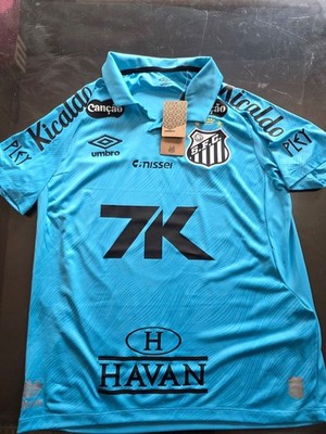UMBRO SANTOS BRAZIL NEYMAR JR 2025 THIRD M ORIGINAL SOCCER JERSEY SHIRT