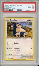 2020 Pokemon SWSH Rebel Clash Snorlax #141 PSA 10 on eBay