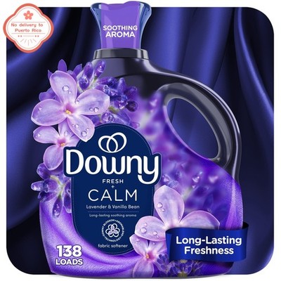 93oz/138 Loads Downy Ultra Soft Fabric Softener   Calm, Lavender & Vanilla Bean