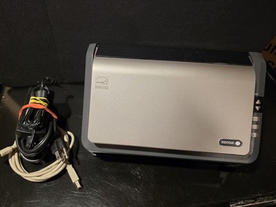 Xerox DocuMate 3125 Duplex Color Document Scanner ADF USB 600 DPI w/ Cables. 
