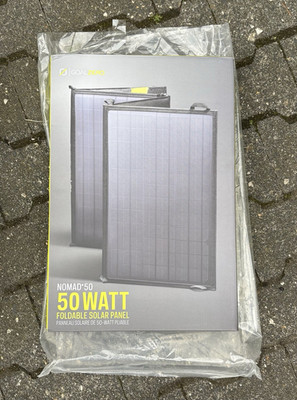 Goal Zero Nomad 50 Solarpanel 50 W faltbar tragbar 18 V Camping/Wandern