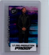 Michael B. Jordan 2024 Leaf 1/1 Pre Production Proof