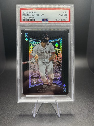 Roman Anthony #AK-14 2026 Topps All Kings card