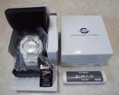 G-Shock Evangelion Rei Ayanami Plug Suit GA-110PS Limited Unused Box Manual