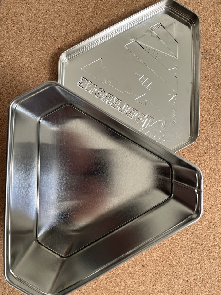 Empty Triangular Toblerone Tin Excellent Condition Collectible Tin ...