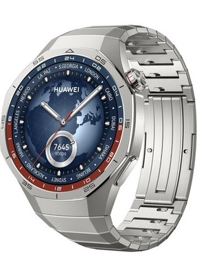 HUAWEI WATCH GT 5 Pro 46 mm,  EKG,  GPS, Bluetooth-Anrufe, (Vili-B29M) Titanium