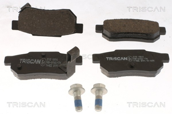 Triscan Bremsbelagsatz Scheibenbremse 8110 10014 FüR Lotus Rover MG Honda Civic-image